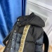 5Gucci side logo ribbon GG dark jacquard down jacket #99874779