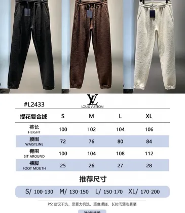 Louis Vuitton Pants for Louis Vuitton Long Pants #A40500