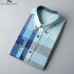 11Burberry Shirts for Men's Burberry Long-Sleeved Shirts #9125021