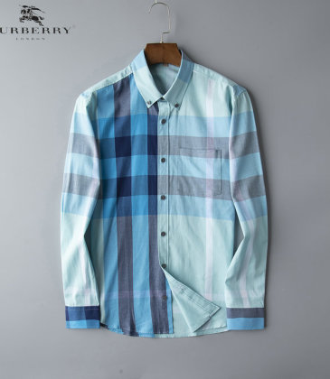 Burberry Shirts for Men's Burberry Long-Sleeved Shirts #9125021