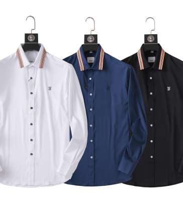 Burberry Shirts for Men's Burberry Long-Sleeved Shirts #A27010