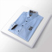 6Burberry Shirts for Men's Burberry Long-Sleeved Shirts #A27015