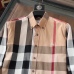 4Burberry Shirts for Men's Burberry Long-Sleeved Shirts #A29097
