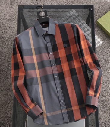 Burberry Shirts for Men's Burberry Long-Sleeved Shirts #A29102