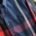 6Burberry Shirts for Men's Burberry Long-Sleeved Shirts #A29110