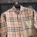 3Burberry Shirts for Men's Burberry Long-Sleeved Shirts #A29123