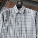 4Burberry Shirts for Men's Burberry Long-Sleeved Shirts #A29126