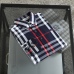3Burberry Shirts for Men's Burberry Long-Sleeved Shirts #A29135