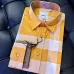 3Burberry Shirts for Men's Burberry Long-Sleeved Shirts #A40458