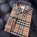 3Burberry Shirts for Men's Burberry Long-Sleeved Shirts #A40460