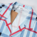 6Burberry Shirts for Men's Burberry Shorts-Sleeved Shirts #999924507