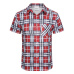 12Burberry Shirts for Men's Burberry Shorts-Sleeved Shirts #999925380