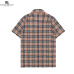 16Burberry Shirts for Men's Burberry Shorts-Sleeved Shirts #999925480