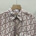 3Fendi Shirts for Fendi Long-Sleeved Shirts for men #999934745