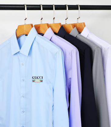Gucci shirts for Gucci long-sleeved shirts for men #A26583
