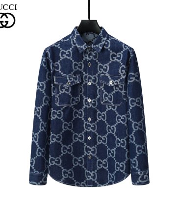 Gucci shirts for Gucci long-sleeved shirts for men #A30935