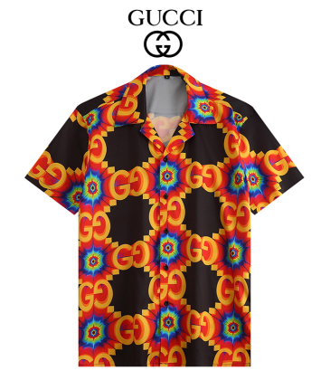 Gucci shirts for Gucci short-sleeved shirts for men #999921211