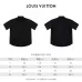 10Louis Vuitton Black short sleeve shirt for men #A41974