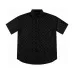 1Louis Vuitton Black short sleeve shirt for men #A41974