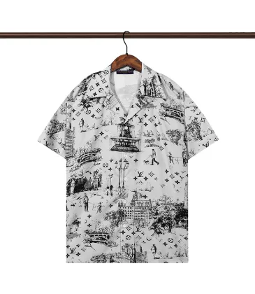 Louis Vuitton Shirts for Louis Vuitton Short sleeve shirts for men #A44532