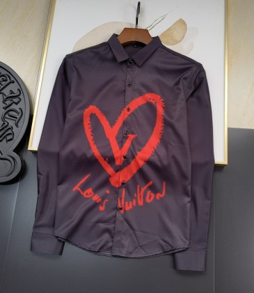 Louis Vuitton Shirts for Louis Vuitton long sleeved shirts for men #999925197