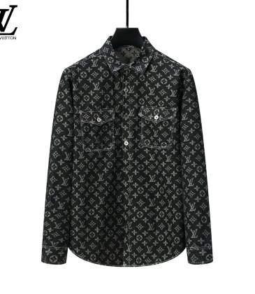 Louis Vuitton Shirts for Louis Vuitton long sleeved shirts for men #A30928