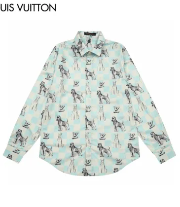 Louis Vuitton Shirts for Louis Vuitton long sleeved shirts for men #A43990