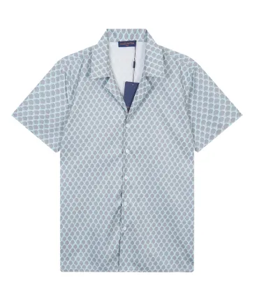 Louis Vuitton Shirts for Louis Vuitton short sleeved shirts for men #A37865