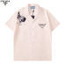 1Prada Shirts for Prada Short-Sleeved Shirts For Men #999933117