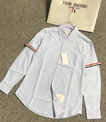 THOM BROWNE Shirts for THOM BROWNE Long-Sleeved Shirt for men #999924590