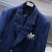 5Gucci x Adidas collaboration 2024ss new suit Navy #A34241
