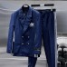 9Gucci x Adidas collaboration 2024ss new suit Navy #A34241