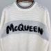 8Alexander McQueen Sweaters White/Red #A23145
