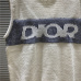 7Dior short sleeve sweater White/Navy #A23153