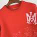 4Amiri Sweaters for MEN/Women Black/Red #A23148