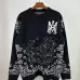 1Amiri Sweaters for MEN/Women Black/Red #A23148