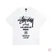 12 Stussy SS23 World Tour Series Alphabet Print Unisex Short Sleeve T-shirt #A33152