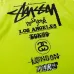 4 Stussy SS23 World Tour Series Alphabet Print Unisex Short Sleeve T-shirt #A33152