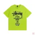 6 Stussy SS23 World Tour Series Alphabet Print Unisex Short Sleeve T-shirt #A33152