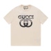 1Gucci Letter stitching offset printing couple short-sleeved T-shirts 1:1 Quality EU/US Sizes #999937103