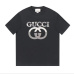 1Gucci Men's AAA T-shirts EUR Sizes Black/White #A25304