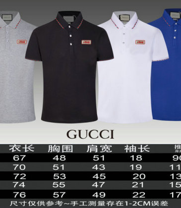 Gucci T-shirts for Gucci Polo Shirts #A37659