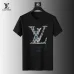 1Louis Vuitton T-Shirts Black/White M-4XL #A22893