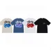 1Stussy 2024 New Summer Collection Dice and Alphabet Print Loose Half Sleeve Stussy T-shirt for Men and Women, 230g Pure Cotton Tubular Fabric, Sizes S-XXL #A33191