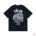 5Stussy Hippopotamus print short-sleeved T-shirt for men and women #A33120