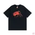 7Stussy Spider pattern printed loose short-sleeved T-shirt for men and women, 230g pure cotton stussy cylindrical fabric  #A33115