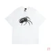 8Stussy Spider pattern printed loose short-sleeved T-shirt for men and women, 230g pure cotton stussy cylindrical fabric  #A33115