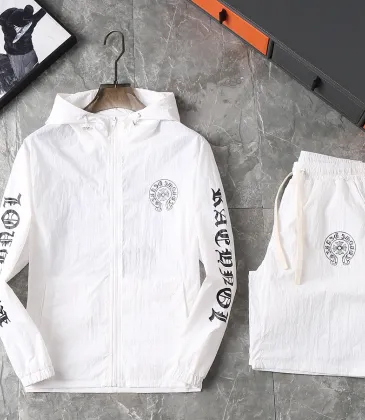 Chrome Hearts Tracksuits for Chrome Hearts Short Tracksuits for men #A39502