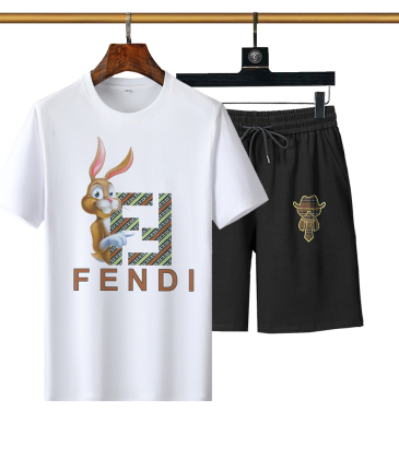 Fendi Tracksuits for Fendi Short Tracksuits for men #999936011
