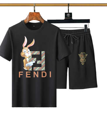 Fendi Tracksuits for Fendi Short Tracksuits for men #999936012